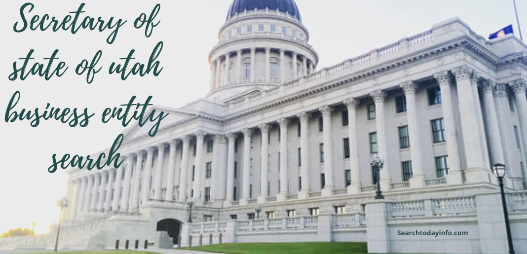 Secretary of State of Utah Business Entity Search